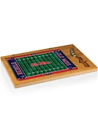 Ole Miss Rebels Icon Glass Top Cutting Board
