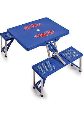 Ole Miss Rebels Portable Football Picnic Table