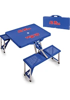 Ole Miss Rebels Portable Football Picnic Table