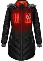 ActionHeat Cincinnati Bengals Womens Black Battery Heated Filled Jacket