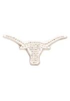 Texas Longhorns Crystal Car Emblem - Silver