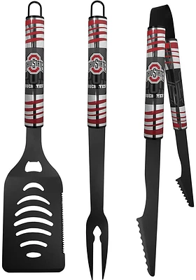 Ohio State Buckeyes 3 Piece Team BBQ Tool Set