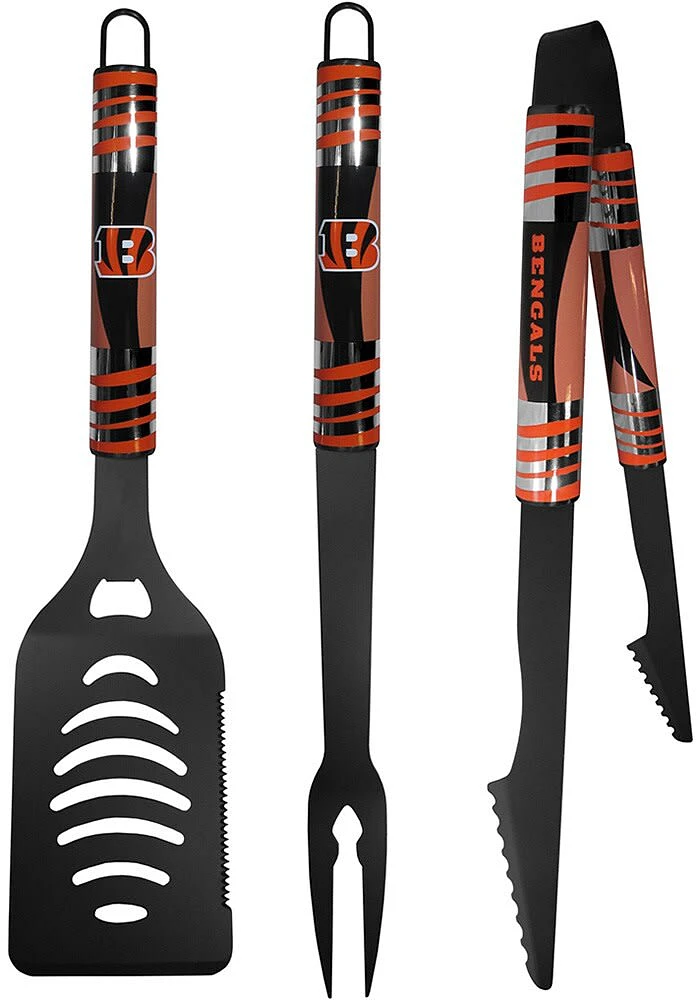 Cincinnati Bengals 3 Piece BBQ Tool Set