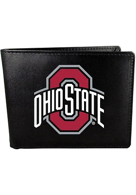 Ohio State Buckeyes Leather Mens Bifold Wallet