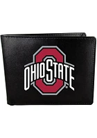 Ohio State Buckeyes Leather Mens Bifold Wallet