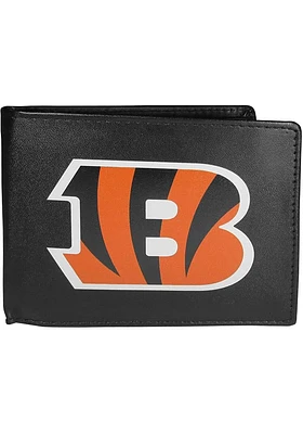 Cincinnati Bengals Leather Mens Bifold Wallet