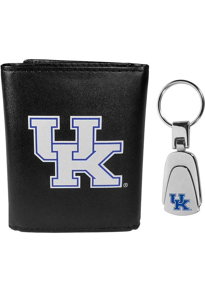 Kentucky Wildcats Key Chain Mens Trifold Wallet