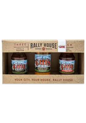KC BBQ Gates Mini 3 Pack Gift Box
