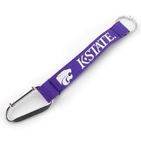 K-State Wildcats Carabiner Lanyard Keychain - Purple