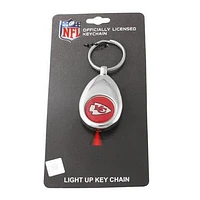 Kansas City Chiefs LED Light Keychain - Red