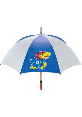 Kansas Jayhawks Wood shaft Golf Umbrella