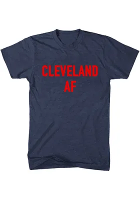 Cleveland Navy AF Short Sleeve T-Shirt