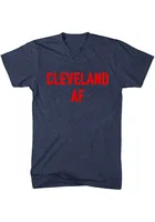 Cleveland Navy AF Short Sleeve T-Shirt