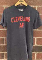 Cleveland Navy AF Short Sleeve T-Shirt