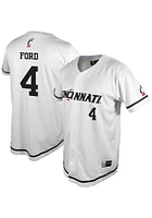 Donovan Ford  Cincinnati Bearcats Mens White NIL Jersey