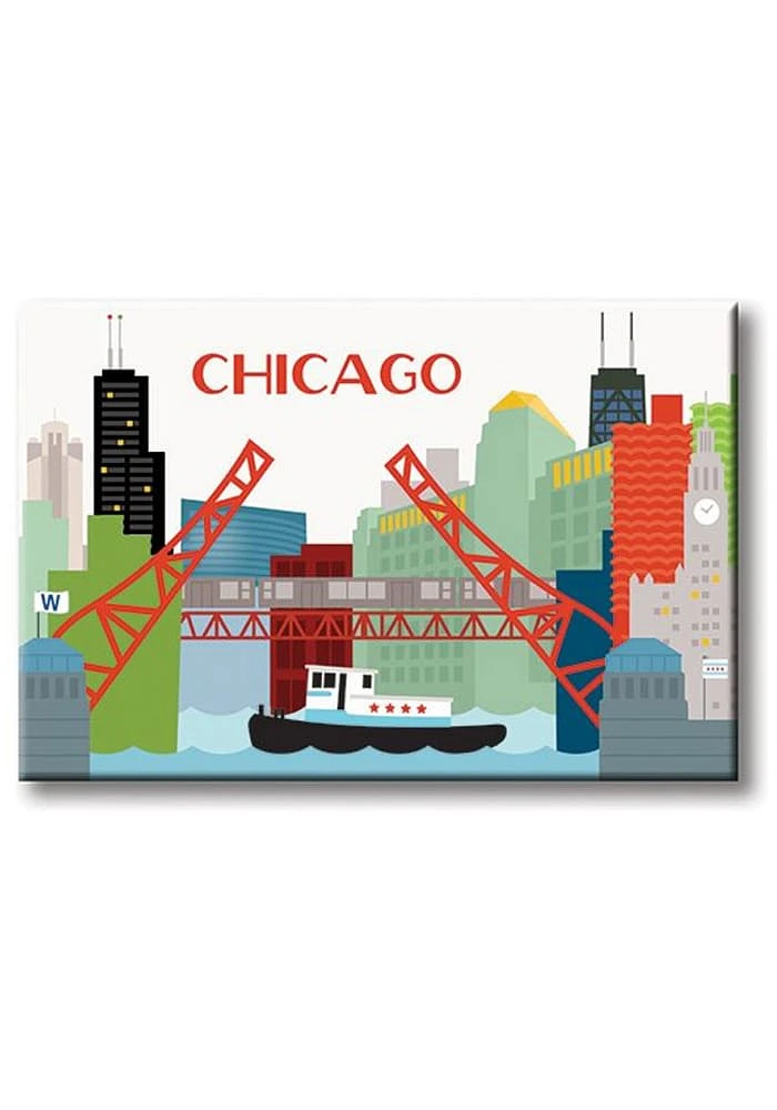 Chicago Skyline Magnet