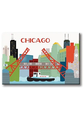 Chicago Skyline Magnet