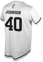 Hudson Johnson  Cincinnati Bearcats Mens White NIL Jersey
