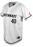 Hudson Johnson  Cincinnati Bearcats Mens White NIL Jersey
