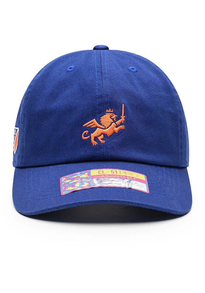 FC Cincinnati Bambo Unstructured Adjustable Hat - Blue