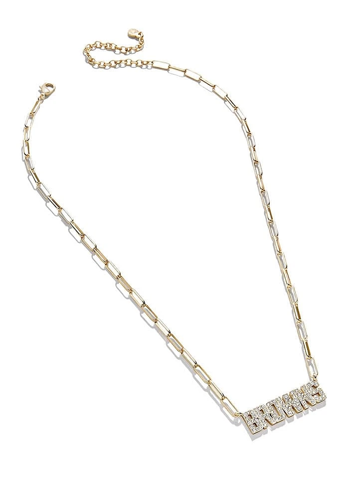 BaubleBar Cleveland Browns BaubleBar Chain Womens Necklace