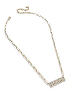 BaubleBar Cleveland Browns BaubleBar Chain Womens Necklace