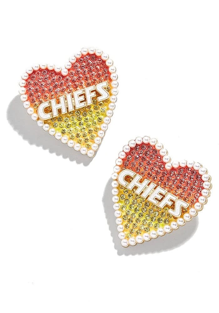 Kansas City Chiefs BaubleBar StatementStuds Womens Earrings