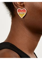 Kansas City Chiefs BaubleBar StatementStuds Womens Earrings