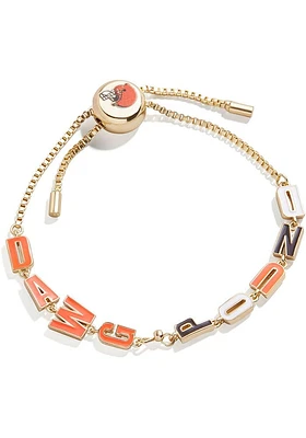 BaubleBar Cleveland Browns BaubleBar Slogan Pull Tie Womens Bracelet