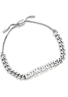 BaubleBar Dallas Cowboys BaubleBar Curb Chain Pull Tie Womens Bracelet