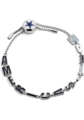 BaubleBar Dallas Cowboys BaubleBar Slogan Pull Tie Womens Bracelet