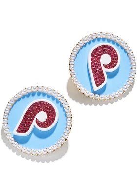 Philadelphia Phillies Statement Studs Womens Earrings