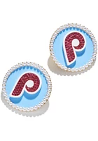 Philadelphia Phillies Statement Studs Womens Earrings