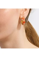 Cincinnati Bengals Enamel Hoop Womens Earrings