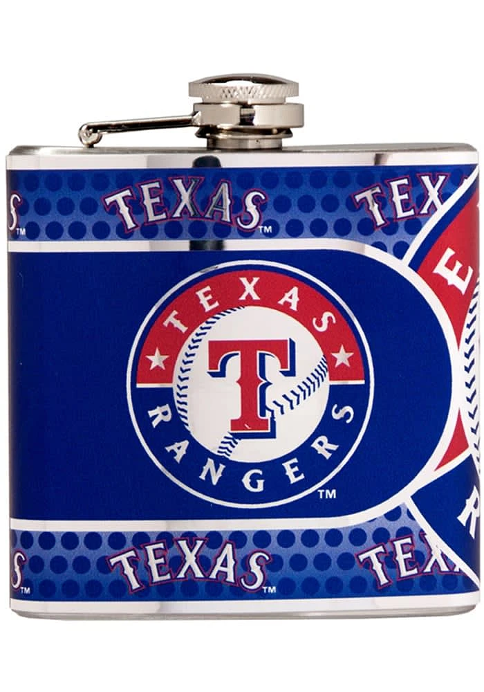 Texas Rangers 6oz Stainless Steel Flask