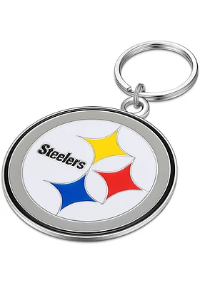 Pittsburgh Steelers Logo Design Keychain