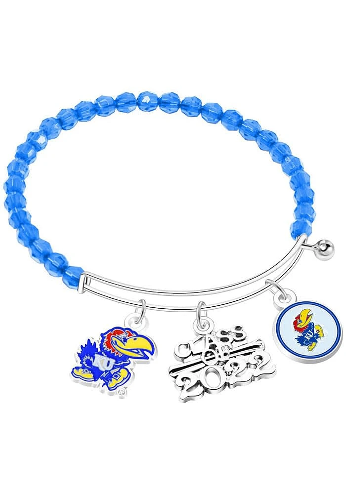 Kansas Jayhawks Class of 2022 Design Womens Bracelet