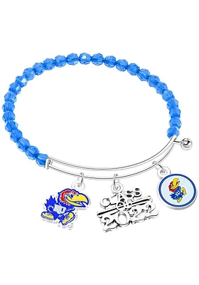 Kansas Jayhawks Class of 2022 Design Womens Bracelet