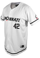 Derrick Pitts  Cincinnati Bearcats Mens White NIL Jersey