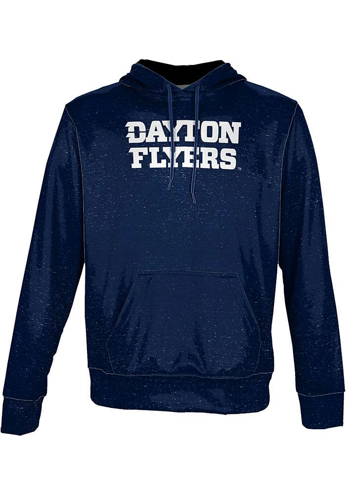 ProSphere Dayton Flyers Youth Navy Blue Heather Long Sleeve Hoodie