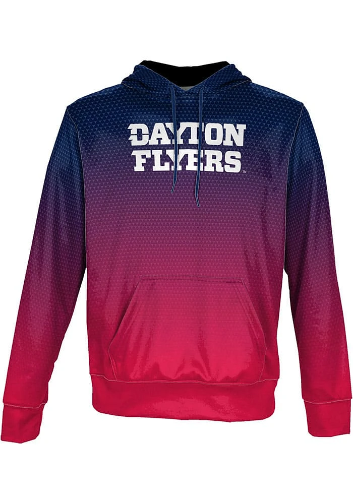 ProSphere Dayton Flyers Youth Navy Blue Zoom Long Sleeve Hoodie