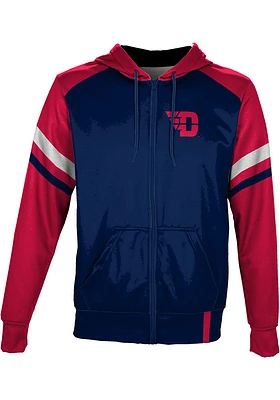 ProSphere Dayton Flyers Mens Navy Blue Old School Light Weight Jacket