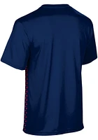 ProSphere Dayton Flyers Navy Blue Geometric Short Sleeve T Shirt