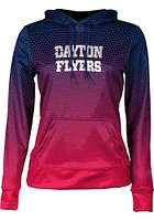 ProSphere Dayton Flyers Womens Navy Blue Zoom Hooded Sweatshirt