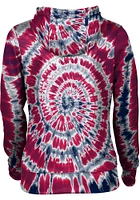 ProSphere Dayton Flyers Womens Navy Blue Tie Dye Light Weight Jacket