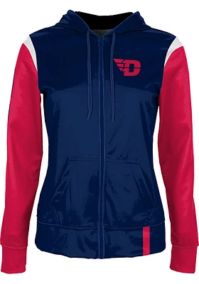 ProSphere Dayton Flyers Womens Navy Blue Tailgate Light Weight Jacket