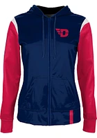 ProSphere Dayton Flyers Womens Navy Blue Tailgate Light Weight Jacket