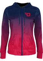 ProSphere Dayton Flyers Womens Navy Blue Zoom Light Weight Jacket