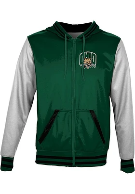 ProSphere Ohio Bobcats Youth Green Letterman Light Weight Jacket