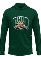 ProSphere Ohio Bobcats Mens Green Disrupter Long Sleeve Hoodie